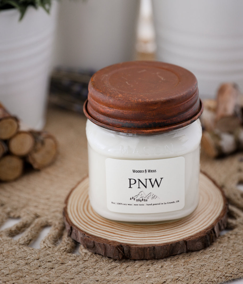 14oz. Soy Wooden Wick Candles – Kinsley Mae Candle co.