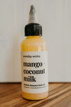Load image into Gallery viewer, scented hydrating shimmer oil