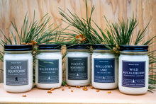 Load image into Gallery viewer, Pacific Northwest - 100% Soy Wax Candle - Non-Toxic - Wanderlust Collection