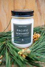 Load image into Gallery viewer, Pacific Northwest - 100% Soy Wax Candle - Non-Toxic - Wanderlust Collection