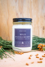 Load image into Gallery viewer, Wild Huckleberry - 100% Soy Wax Candle - Non-Toxic - Cotton Wick - Wanderlust Collection