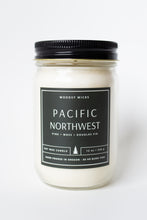 Load image into Gallery viewer, Pacific Northwest - 100% Soy Wax Candle - Non-Toxic - Wanderlust Collection