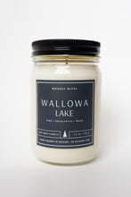 Load image into Gallery viewer, Wallowa Lake - 100% Soy Wax Candle - Non-Toxic - Cotton Wick - Wanderlust Collection