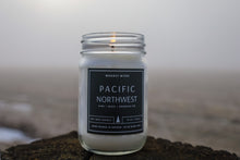 Load image into Gallery viewer, Pacific Northwest - 100% Soy Wax Candle - Non-Toxic - Wanderlust Collection