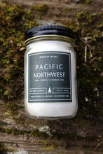 Load image into Gallery viewer, Pacific Northwest - 100% Soy Wax Candle - Non-Toxic - Wanderlust Collection