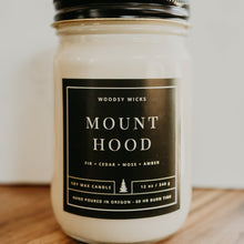 Load image into Gallery viewer, Mount Hood - 100% Soy Wax Candle - Non-Toxic - Wanderlust Collection