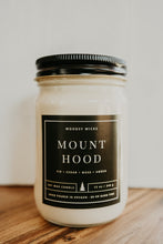 Load image into Gallery viewer, Mount Hood - 100% Soy Wax Candle - Non-Toxic - Wanderlust Collection