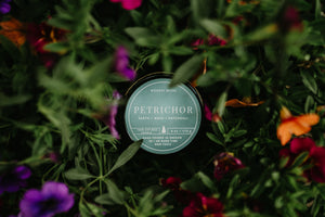 Petrichor - 100% Soy Wax Candle - Non-Toxic - Wanderlust Collection