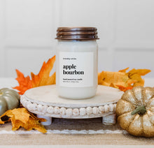 Load image into Gallery viewer, Apple Bourbon Fall Candle - 100% Soy Wax - Nontoxic