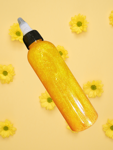 scented hydrating shimmer oil