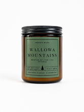 Load image into Gallery viewer, Wallowa Mountains Candle 100% Soy Wax Nontoxic