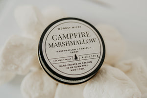 Campfire Marshmallow - 100% Soy Wax Candle - Non-Toxic - Wanderlust Collection (Copy)