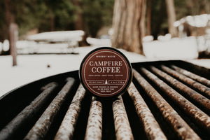 Campfire coffee- 100% Soy Wax Candle - Non-Toxic - Cotton Wick - Wanderlust Collection