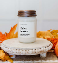 Load image into Gallery viewer, Fallen Leaves Fall Candle - 100% Soy Wax - Nontoxic
