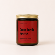 Load image into Gallery viewer, Farm Fresh Apples- Fall Candle - 100% Soy Wax