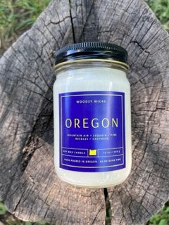 Oregon Candle - 100% Soy Wax - Nontoxic
