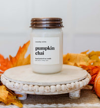 Load image into Gallery viewer, Pumpkin Chai Fall Candle - 100% Soy Wax - Nontoxic