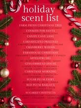 Load image into Gallery viewer, 8oz Cotton Wick Holiday Candles - Soy Wax Candle