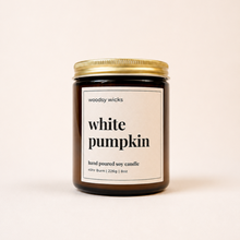 Load image into Gallery viewer, White Pumpkin - Fall Candle - 100% Soy Wax