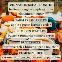 Load image into Gallery viewer, Pumpkin Waffles Fall Candle - 100% Soy Wax - Nontoxic
