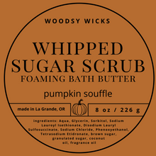 Load image into Gallery viewer, Whipped Sugar Scrubs - Foaming Bath Body Butter Scrub