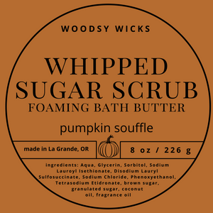 Whipped Sugar Scrubs - Foaming Bath Body Butter Scrub