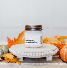 Load image into Gallery viewer, Pumpkin Marshmallow Fall Candle - 100% Soy Wax - Nontoxic