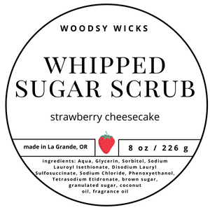 Whipped Sugar Scrubs - Foaming Bath Body Butter Scrub