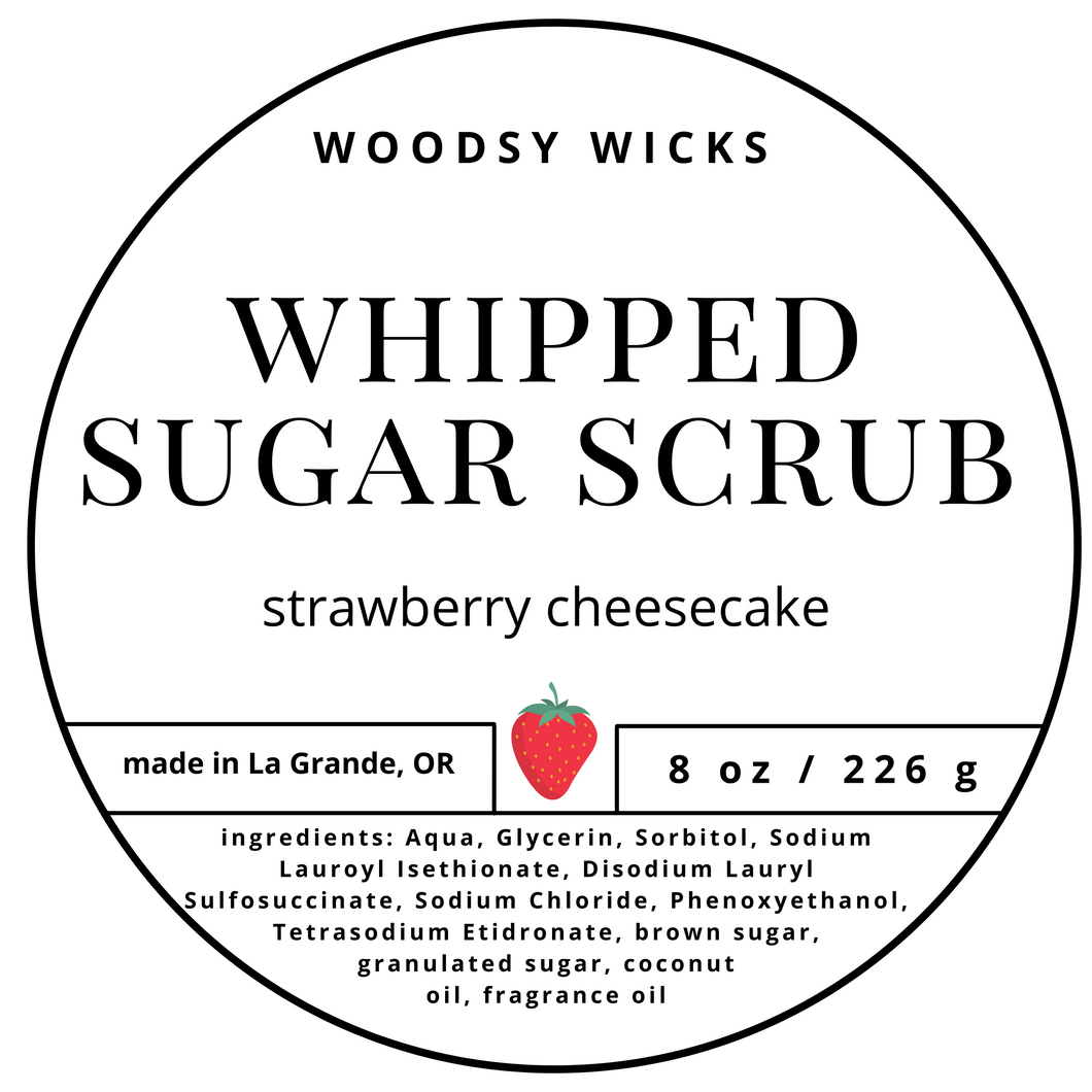 Whipped Sugar Scrubs - Foaming Bath Body Butter Scrub