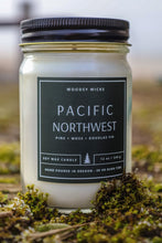 Load image into Gallery viewer, Pacific Northwest - 100% Soy Wax Candle - Non-Toxic - Wanderlust Collection
