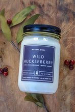 Load image into Gallery viewer, Wild Huckleberry - 100% Soy Wax Candle - Non-Toxic - Cotton Wick - Wanderlust Collection