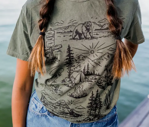 National forest unisex tee