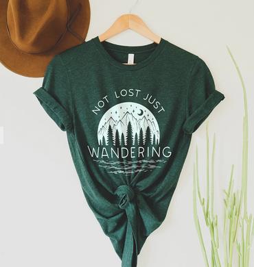 Not Lost Just Wandering Tee