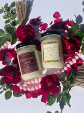 Load image into Gallery viewer, Portland Rose - 100% Soy Wax Candle - Non-Toxic - Cotton Wick - Wanderlust Collection